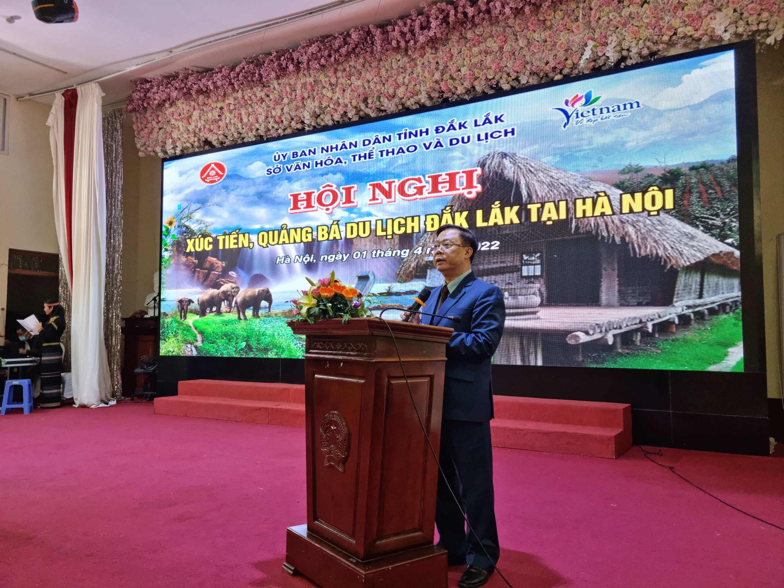 Phó Tổng cục trưởng Tổng cục Du lịch Việt Nam Phạm Văn Thuỷ chia sẻ tại Hội nghị